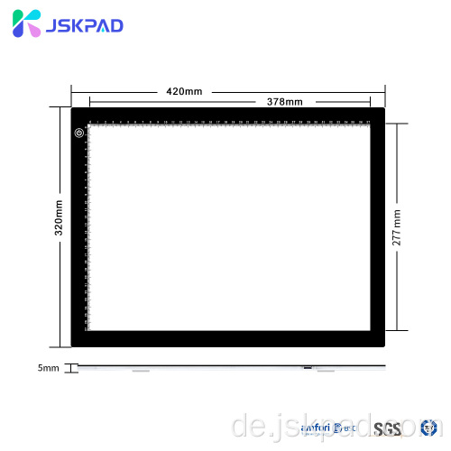 JSKPAD Cartoon-Schablonen-Tracing-Leuchtkasten